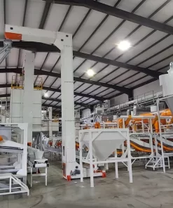 High-efficiency sunflower seed cleaning and dehulling plant by MMCTECH for 99.99% purity