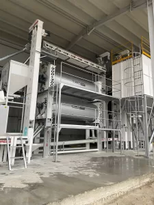 Mmctech High Capacity multi grain cleaning line in North America.