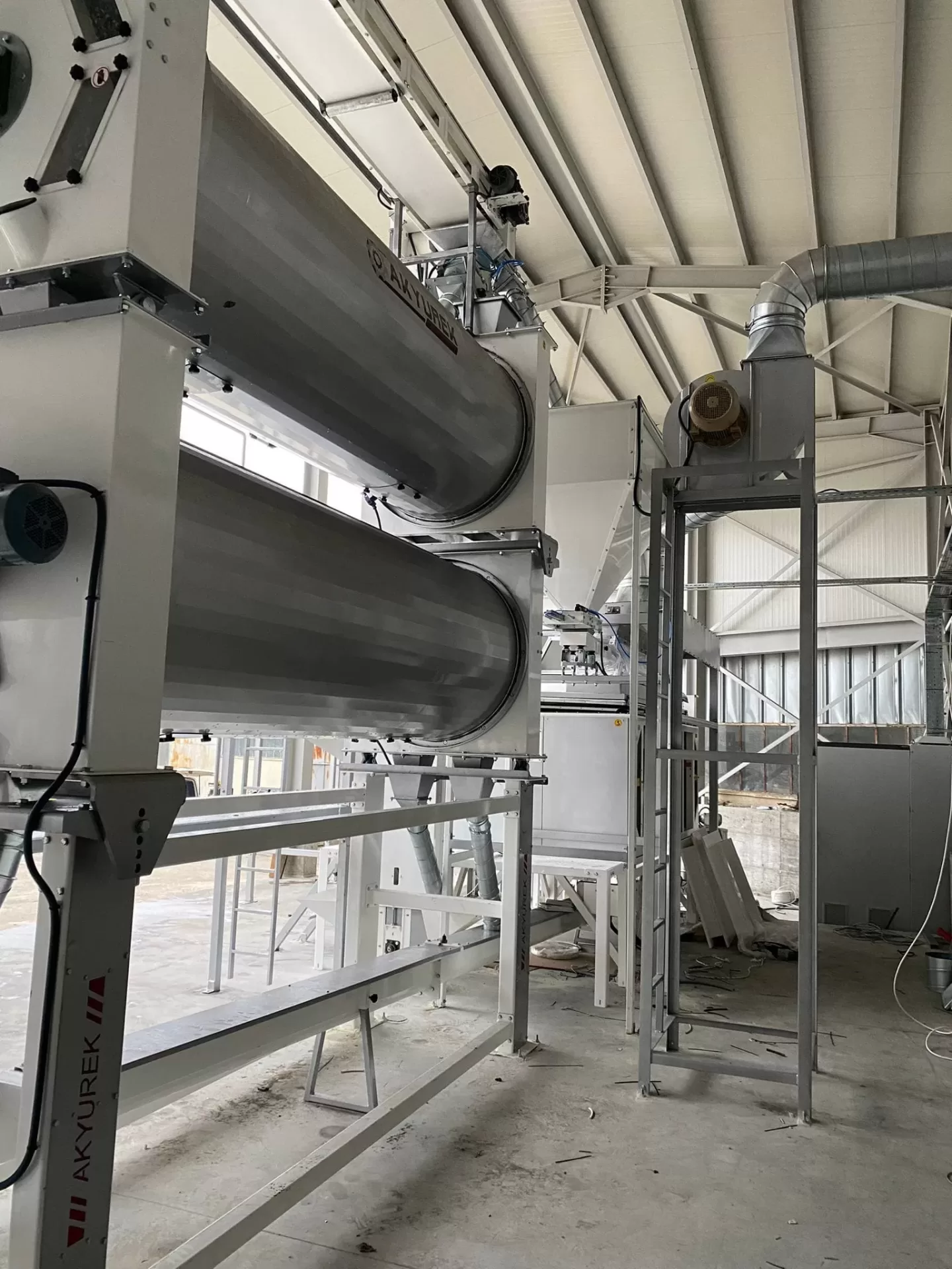 Mmctech indented cylinder separator for precise grain and seed sorting by length
