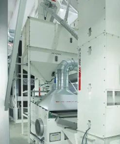 Side view of Mmctech Inc's fully automatic Stone Separator showcasing its robust design