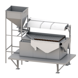 Mmctech Gravity separator for high quality seeds and grain cleaner processing.