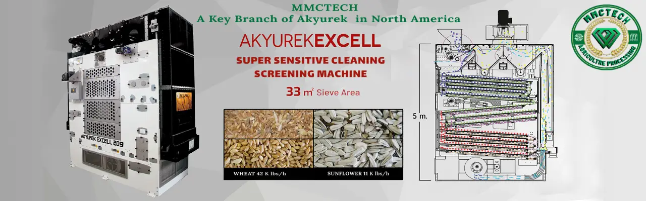 Mmctech Best seed processing machinery and equipments seller in North America.