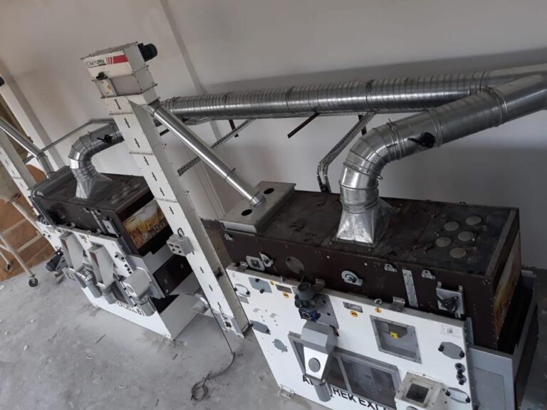 Mmctech Fine seed cleaner machine - Excell 60 best for seed, grains, pulses seeds cleaning in Usa and Canada.
