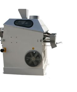 Stainless steel destoner frame with powder coating