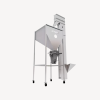 Net weigh bagging scale for fast, accurate packaging of seeds, grains, spices, and industrial materials in 11 to 110 lb open-mouth bags
