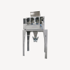 Multi-head linear scale with four independent heads for fast, accurate weighing of grains, seeds, pet food, and industrial granules