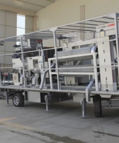 Mobile seed grain cleaning processing best manufacturer build for you