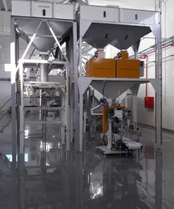 Semi-Automatic Bagging Machine and Automated Bulk Bagging Stations in Sesame Seed Processing Plant by MMCTECH