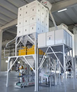 Automatic Bagging Machine for Bulk Totes Filling in Sunflower Seed Processing Plant by MMCTECH
