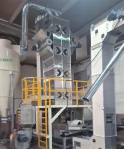 MMCTECH ZZA-001 Zig Zag Seed Separator Machine for sale designed for precision airflow seed separation, grain cleaning, oilseed processing, specialty seed cleaning and air classification applications.