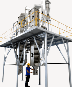 Zig Zag air separator with integrated dryer option