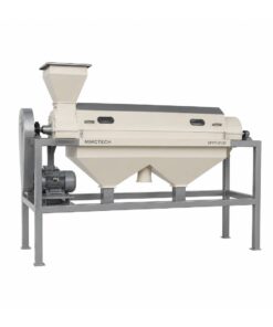 MMCTECH SPFT-0100 Continuous Seed Polishing Machine for sale designed for seed polishing, surface cleaning, pulse polishing, corn polishing and agricultural product finishing applications.