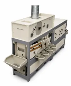 MMCTECH MCSC-001 Combi Seed Cleaner Machine for sale designed for seed cleaning, grain cleaning, pulse processing, air aspiration cleaning and precision seed grading applications.