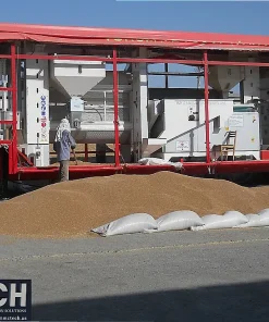 Mobile seed cleaning equipment for versatile agricultural use