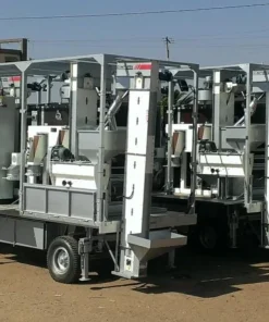Mobile seed sorting equipment for grains and pulses