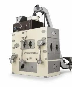 MMCTECH Nexus 230 Series Super Seed Grader Machine for sale designed for precision seed grading, grain grading, wheat grading, paddy seed grading, pulse grading and oilseed classification applications.