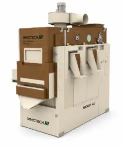 MMCTECH Nexus 60 Series Fine Seed Cleaner Machine for sale designed for precision seed cleaning, grain cleaning, pulse processing and oilseed grading applications in commercial seed processing plants.