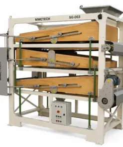 MMCTECH SG-003 Three Deck Seed Grader Machine for sale designed for high-capacity seed grading, grain sizing, pulse processing, sesame cleaning and agricultural seed sorting applications.