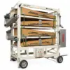 MMCTECH SG-004 Four Deck Seed Grader Machine for sale designed for high-capacity seed grading, grain sizing, pulse processing, sesame cleaning and precision agricultural seed sorting applications.