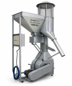 MMCTECH SMB-001 Shell Removal Blower for sale designed for nut shell separation, pistachio processing, walnut processing, almond processing, peanut processing and industrial air classification applications.