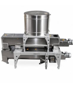 MMCTECH SPOT-0100 Continuous Seed Polisher With Oil for sale designed for oil-assisted seed polishing, grain polishing, pulse polishing and surface finishing applications.