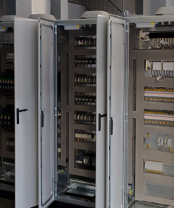 Versatile custom machinery control panel automating diverse tasks in seed and grain processing plants, boosting operational efficiency