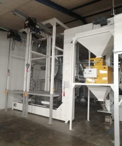 MMCTECH Hemp Seed Dehuller Plant with Bulk Bag Unloading and Flow Scale Machine for Efficient Processing