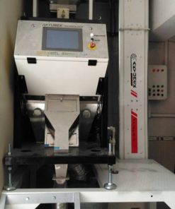 Mmctech small scale color sorting machine with z type bucket elevator equipment and platform