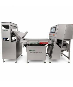 MMCTECH CSRB-011 belt type color sorter machine for sale for gentle optical sorting of seeds, grains, nuts, pulses, beans, rice, coffee, sesame and fragile agricultural products.