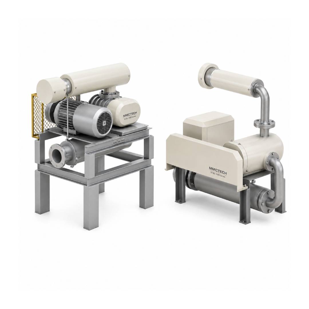 MMCTECH Industrial Compact Blower Group DCBL-1000 Series for sale, seed processing blower system, grain airflow control unit, industrial air management equipment for seed cleaning plants