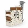MMCTECH Nexus 220 Series Seed Grading Screening Machine for sale designed for high-capacity seed grading, grain sizing, pulse grading, oilseed classification and super flat screen seed processing applications.