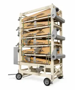 MMCTECH SG-006 Six Deck Seed Grader Machine for sale designed for seven-size seed sorting, grain grading, pulse processing, oilseed sizing and high-capacity agricultural seed cleaning applications.