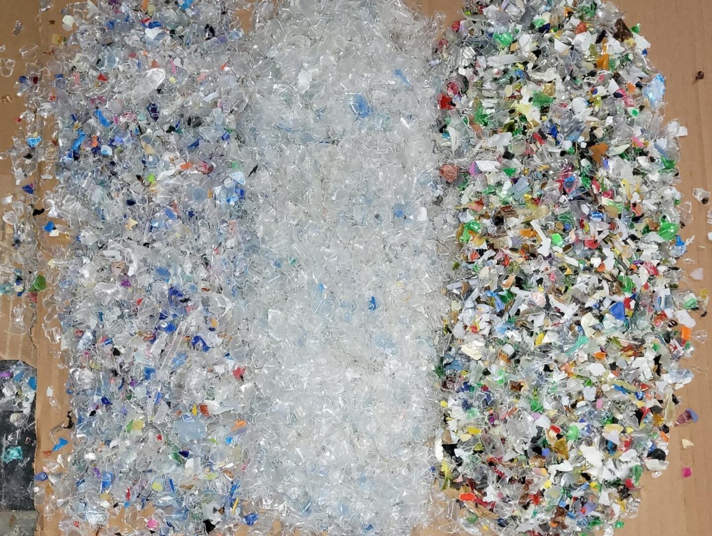 Mmctech Color Sorter recycle product worked sample view