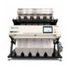 MMCTECH CSR-005 five channel optical color sorter machine for seeds grains pulses beans rice lentils sesame and nuts on white background