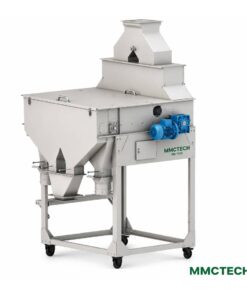 MMCTECH MB-1500 Rare Earth Magnetic Belt Separator for sale designed for high-efficiency metal removal, seed processing, grain cleaning, food processing, feed milling and bulk material magnetic separation applications.