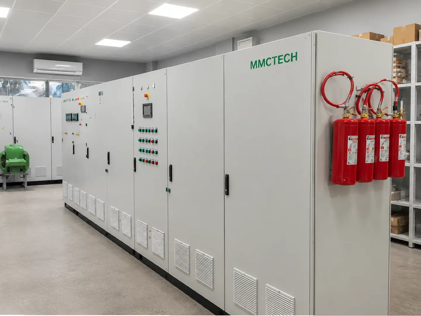 MMCTECH industrial automation control panels and electrical control cabinets for seed processing plant automation systems