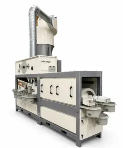 MMCTECH MCSC-002 Combi Seed Cleaner Machine for sale designed for seed cleaning, grain cleaning, pulse processing, air aspiration cleaning and precision seed grading applications.